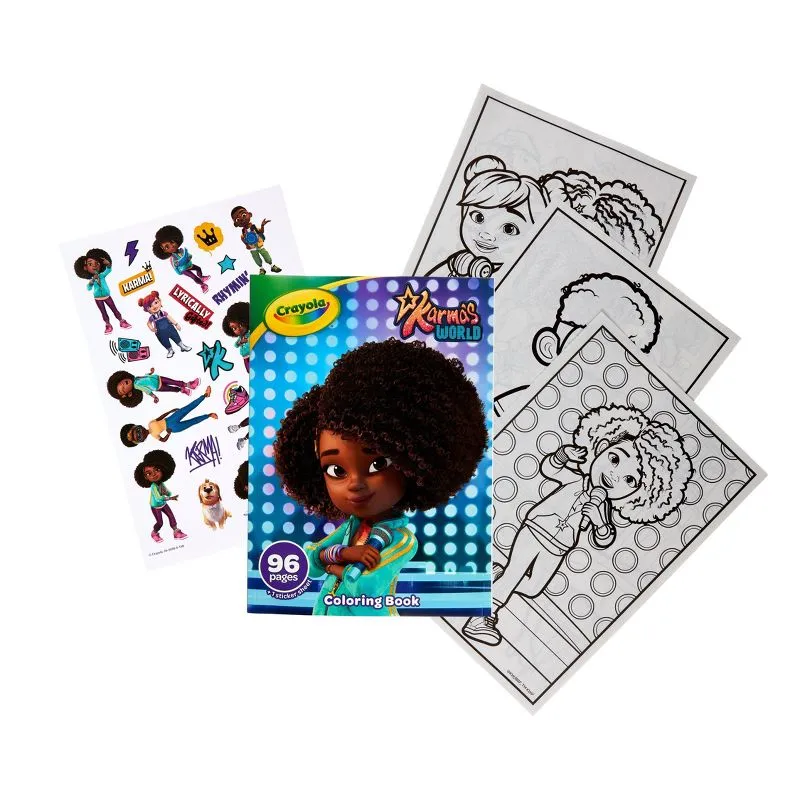 Karma's World Colouring & Activity Book