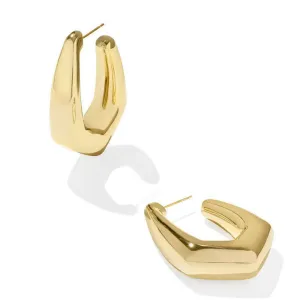 Kenda Scott Kaia Hoop Earring Gold