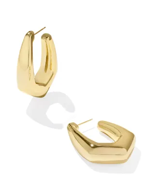 Kendra Scott Kaia Hoop - Gold