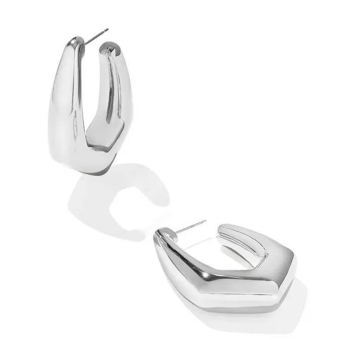 Kendra Scott Kaia Hoop RHOD Earring