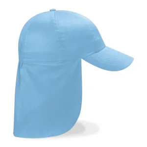 Kids Legionnaire Sun Protection Hat - Sky Blue