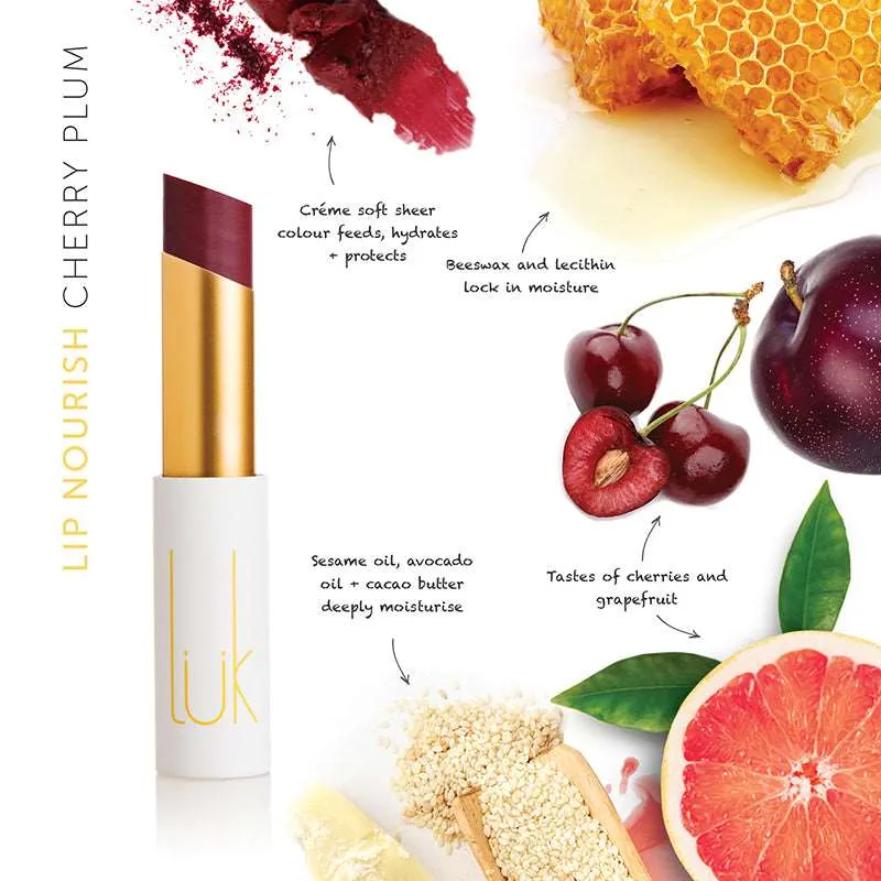 Lip Nourish - Cherry Plum