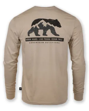 Live Tough Premium Long Sleeve - Dune