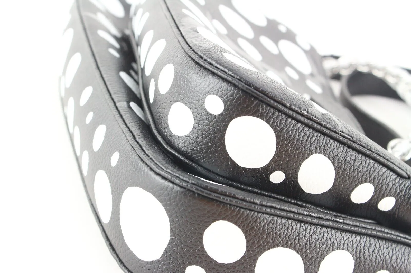 Louis Vuitton Kusama Dots Black Monogram Empreinte Multi Pochette 2LK0307