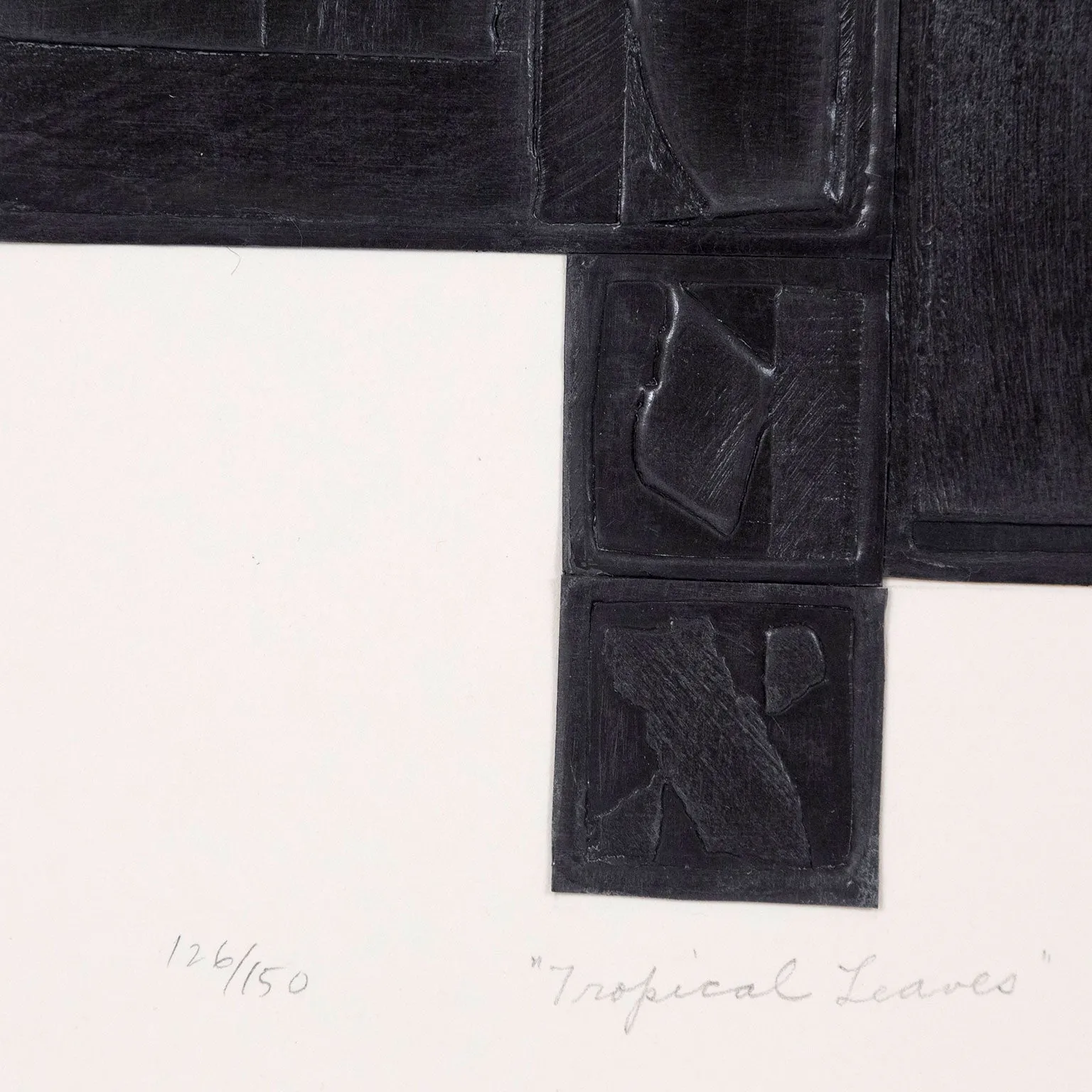 LOUISE NEVELSON "TROPICAL LEAVES" 1972