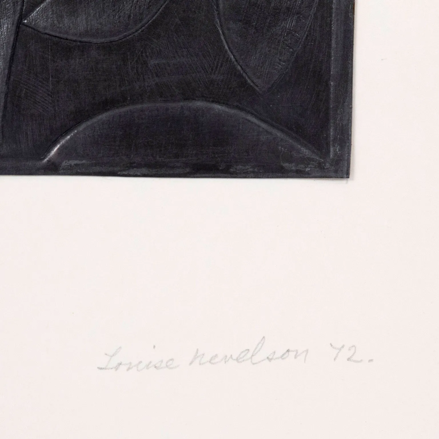 LOUISE NEVELSON "TROPICAL LEAVES" 1972