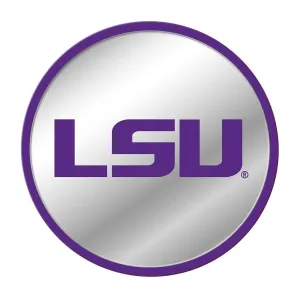 LSU Tigers: Modern Disc Mirrored Wall Sign