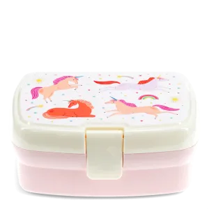 Lunch Box with Tray - Unicorn
