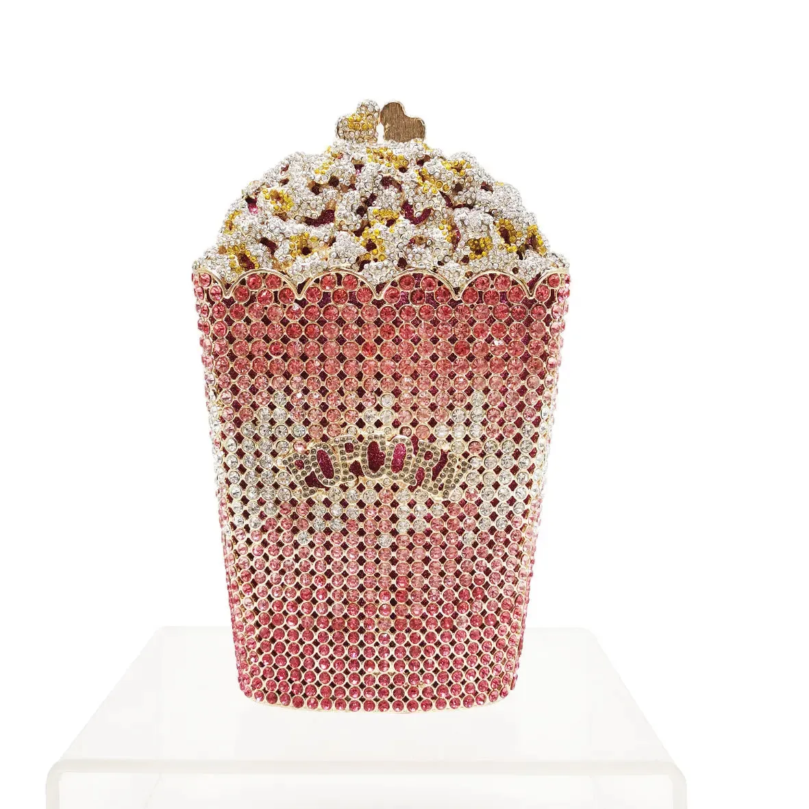 Luxury Designer popcorn Evening Bags Luxury Crystal Party Purse Wedding Bags Colorful Clutch Bags SC997