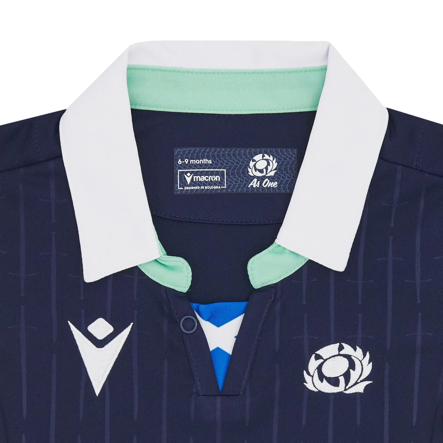 Macron Scotland Rugby Baby Home Replica Shirt | Navy | 2024/25
