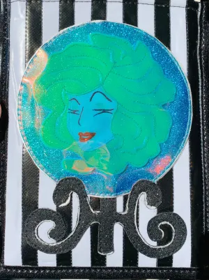 Madam Leota fan art phone cross body bag
