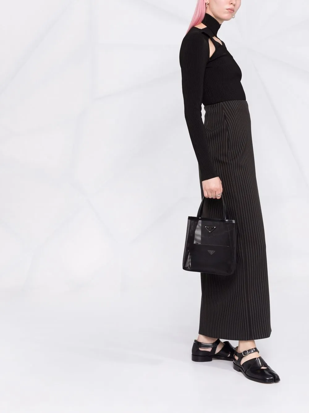Mesh tote bag