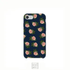 Midnight peony phone case, beautiful flower pattern, original art for cell phone, stylish phone case, phone accessory, floral phone case
