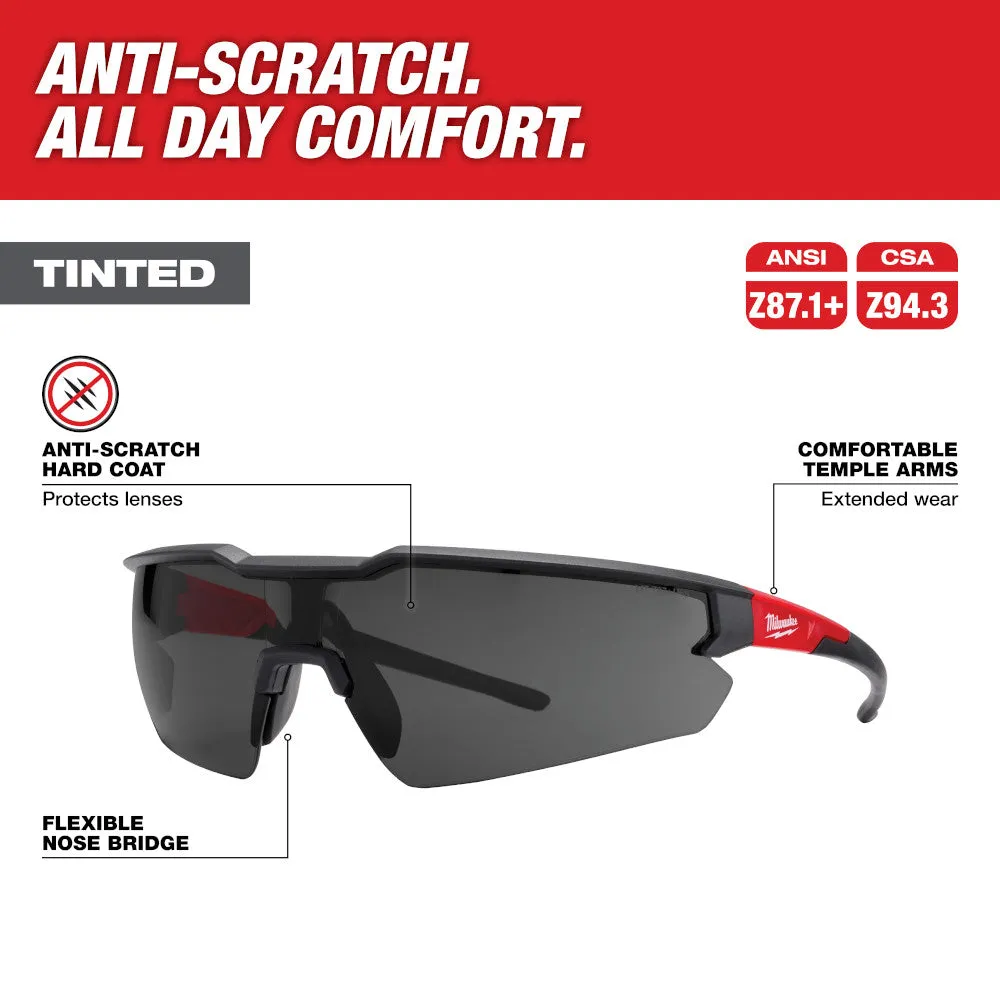 Milwaukee 48-73-2016 Tinted Anti-Scratch Safety Glasses
