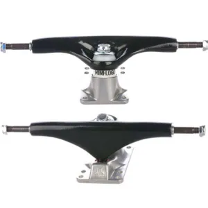Mini Logo Trucks Silver Black 8.75"