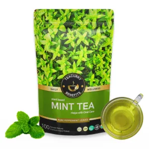 Mint Leaves Tea - Helps in Digestion, Bad Breath, PMS
