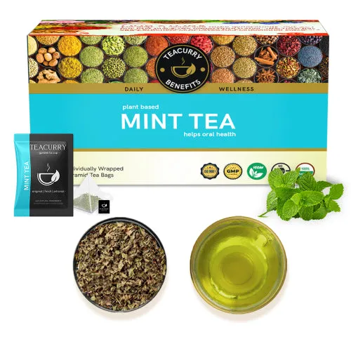 Mint Leaves Tea - Helps in Digestion, Bad Breath, PMS