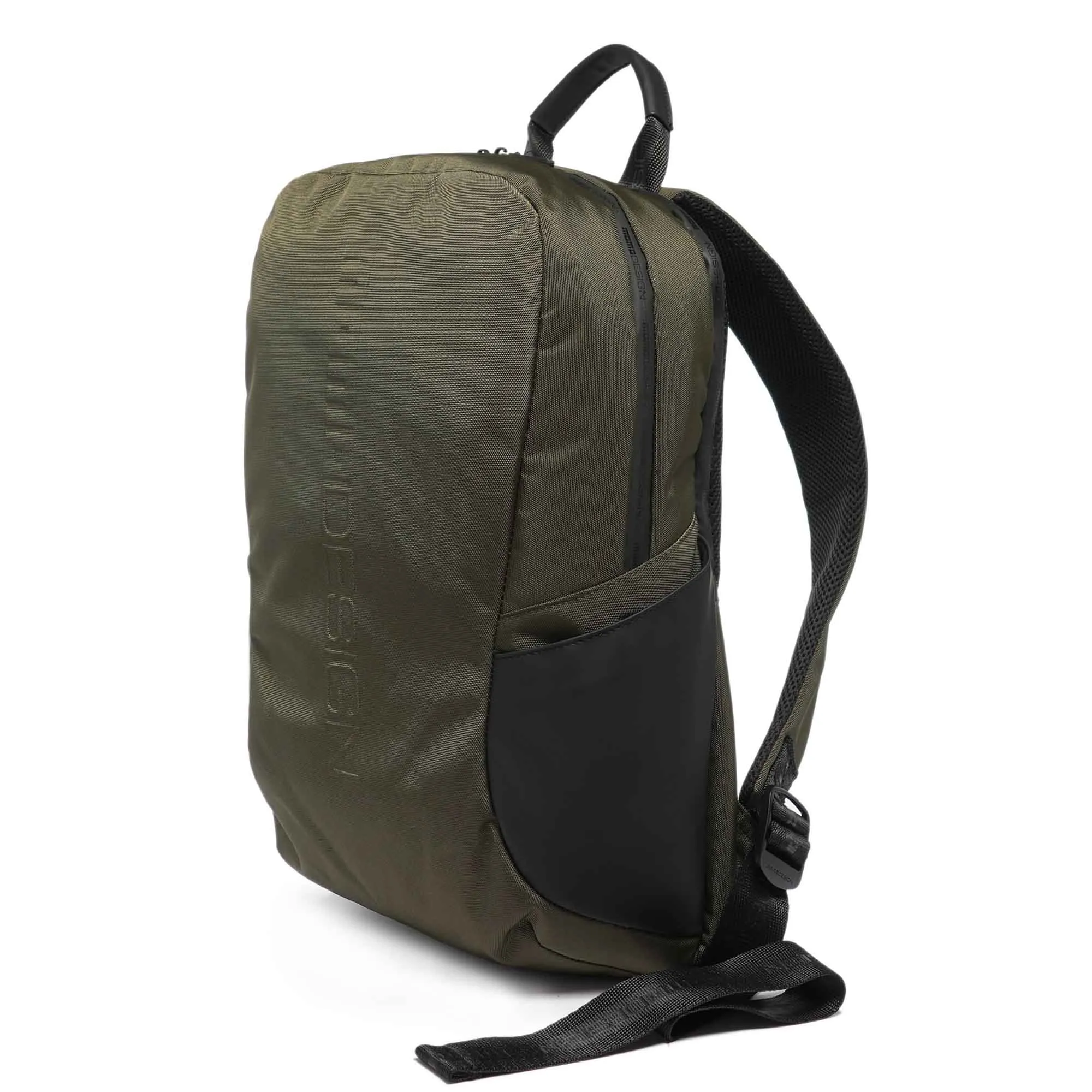 Momodesign Zaino Sportivo Thermo grande in pe balistico verde militare e rubber