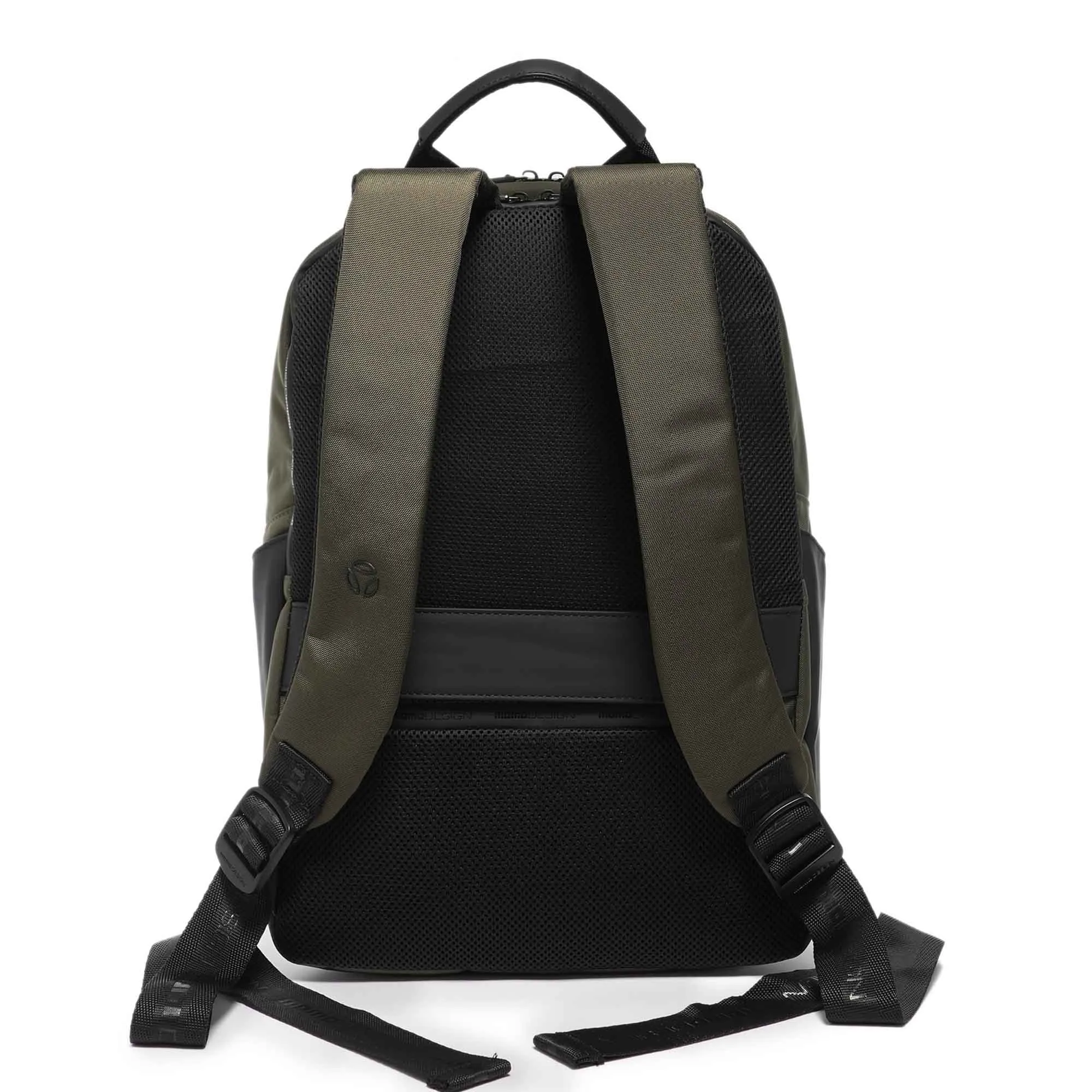 Momodesign Zaino Sportivo Thermo grande in pe balistico verde militare e rubber