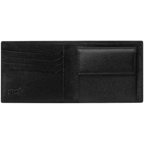 Montblanc Portfolio 4 compartments with Portamonete 4810 Westside Black 114693