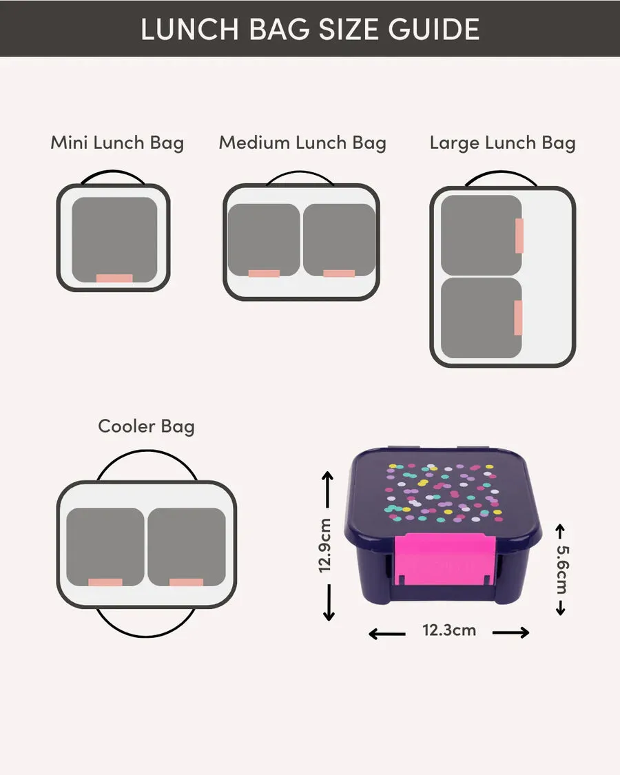 Montiico Bento Two Snack Box - Confetti