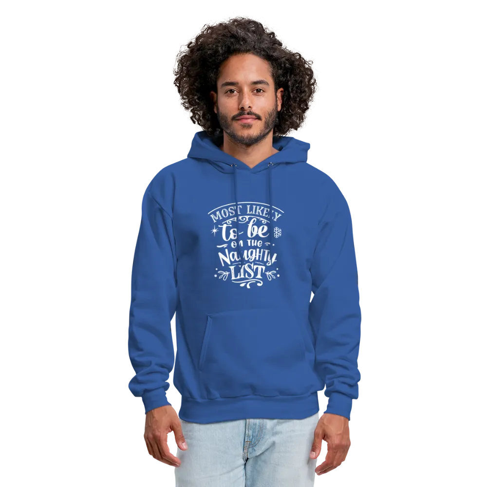Most Likely to be on the Naughty List Men's Hoodie (CK-0001)
