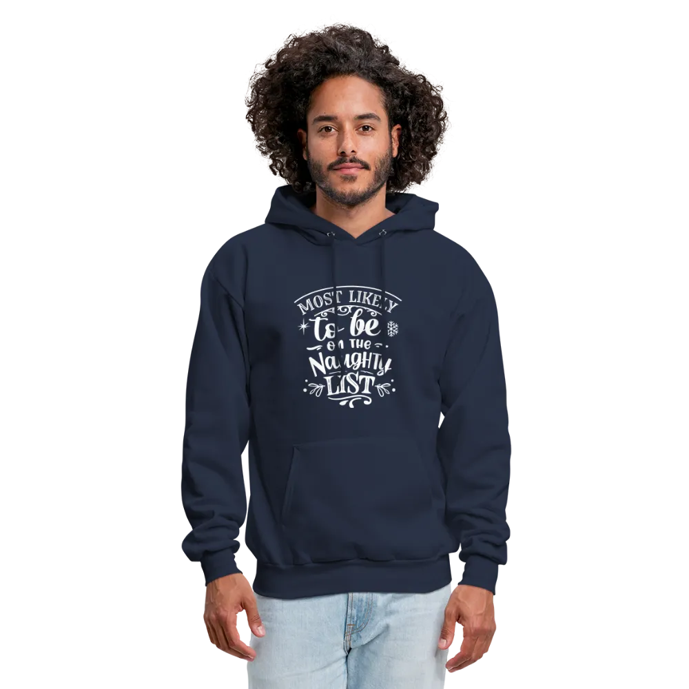 Most Likely to be on the Naughty List Men's Hoodie (CK-0001)