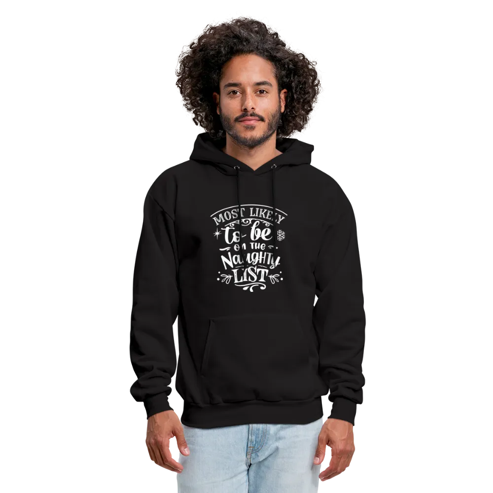 Most Likely to be on the Naughty List Men's Hoodie (CK-0001)