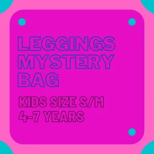 Mystery Bag Deluxe Leggings Kids Size S/M 4-7 Years