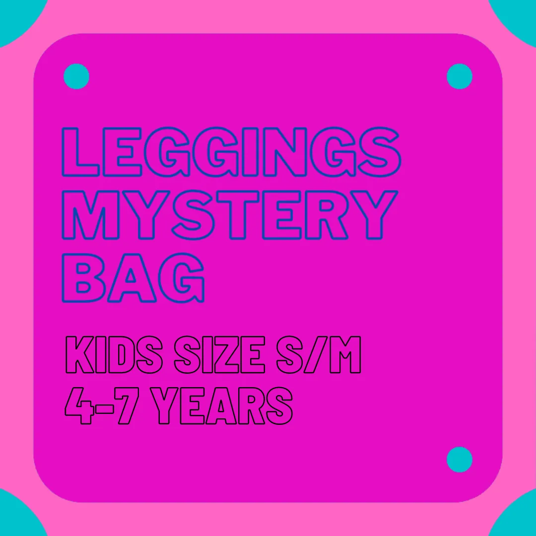 Mystery Bag Deluxe Leggings Kids Size S/M 4-7 Years
