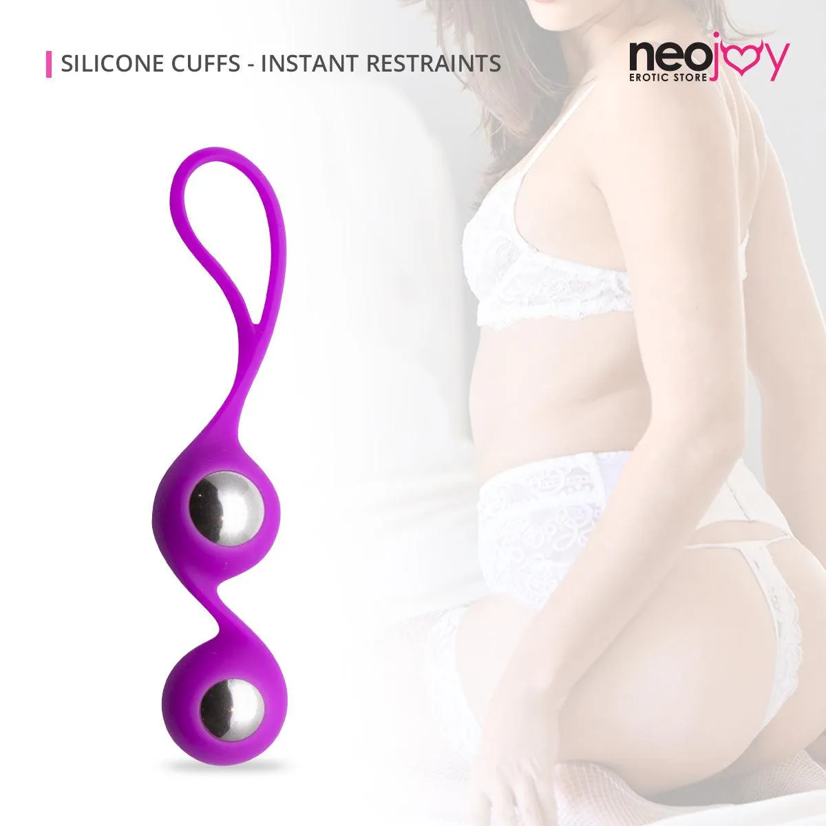 Neojoy Melody Kegel ball-Ben Wa Balls-Silver