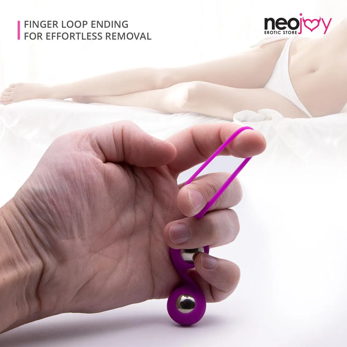 Neojoy Melody Kegel ball-Ben Wa Balls-Silver
