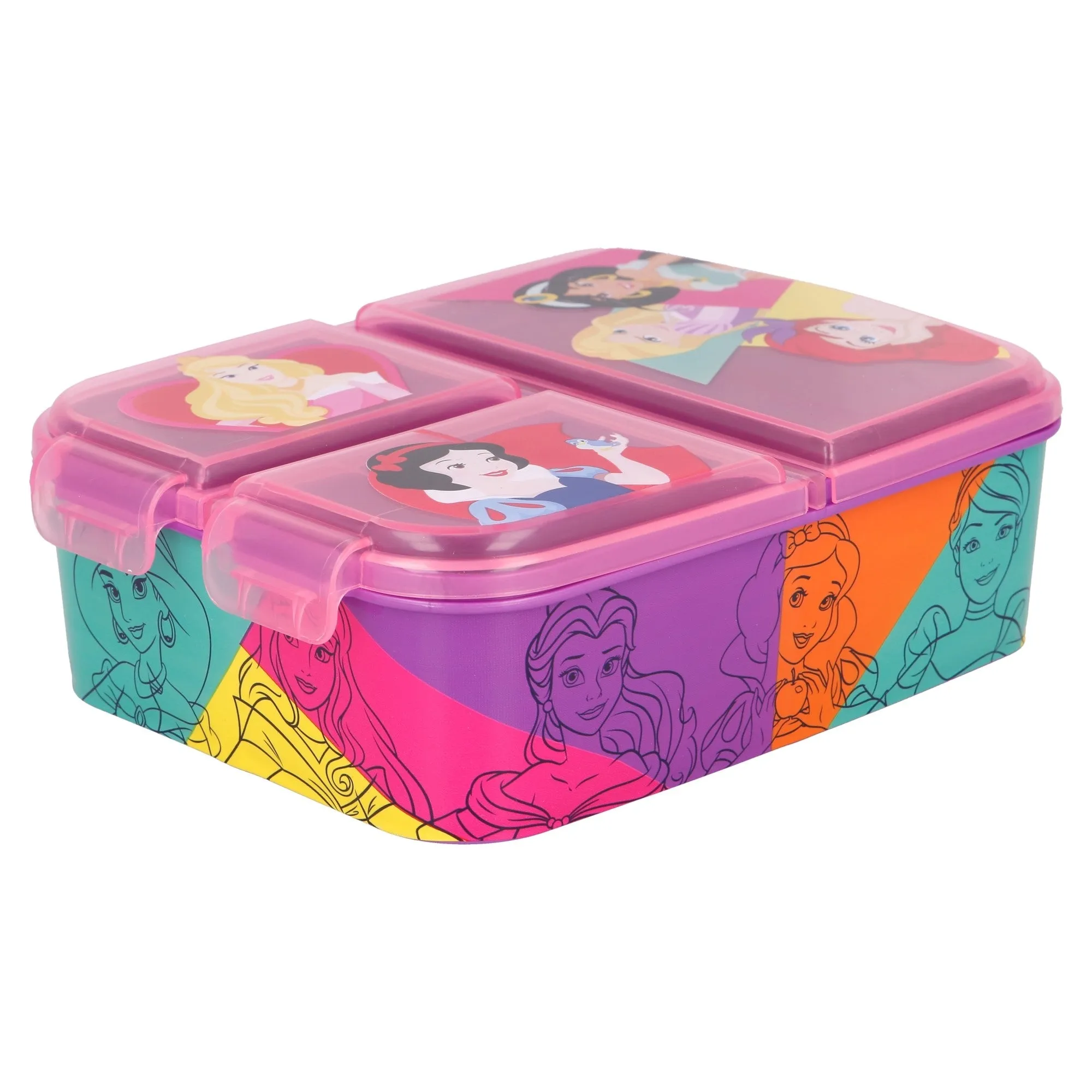 Nestisbox  með þremur hólfum - Prinsessur