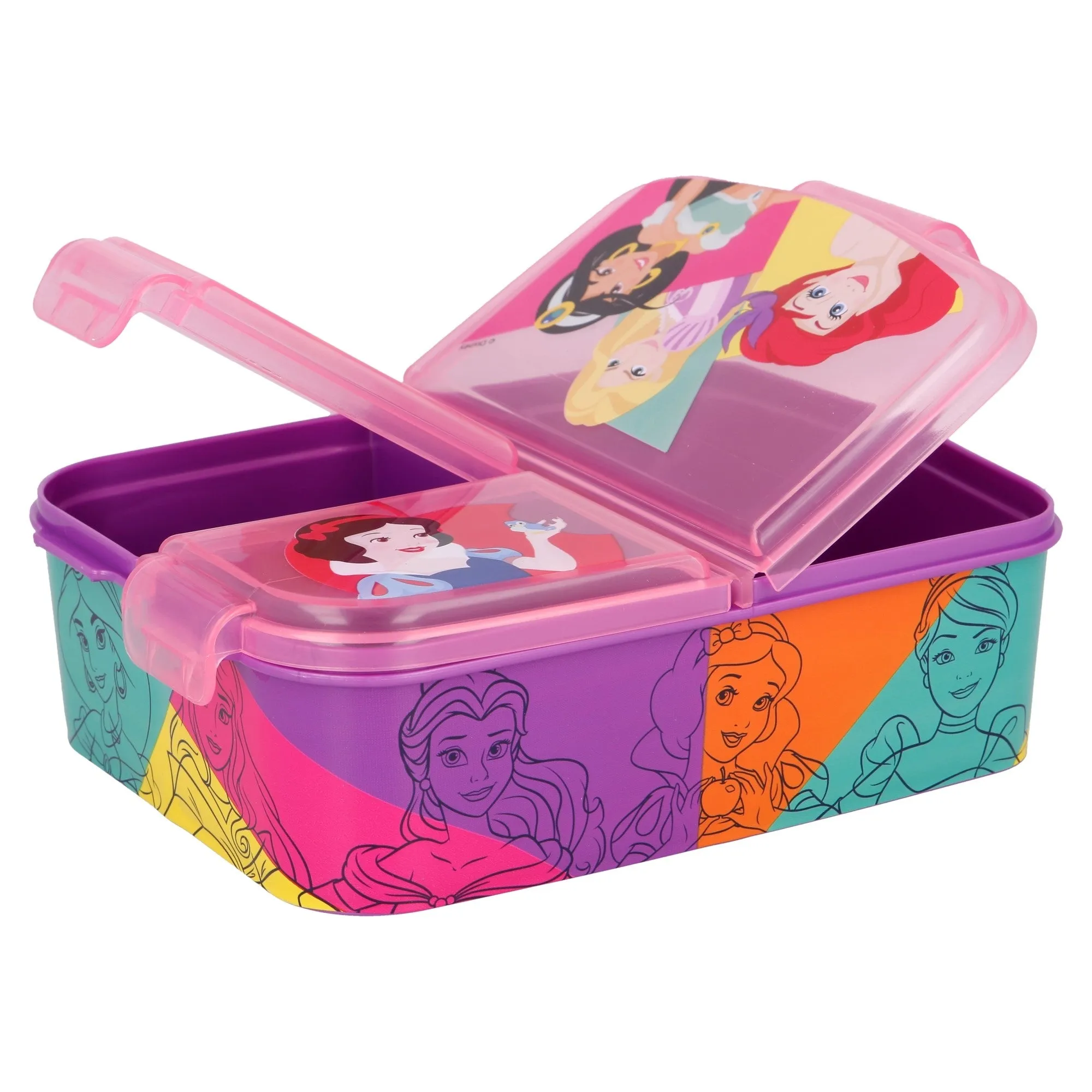 Nestisbox  með þremur hólfum - Prinsessur