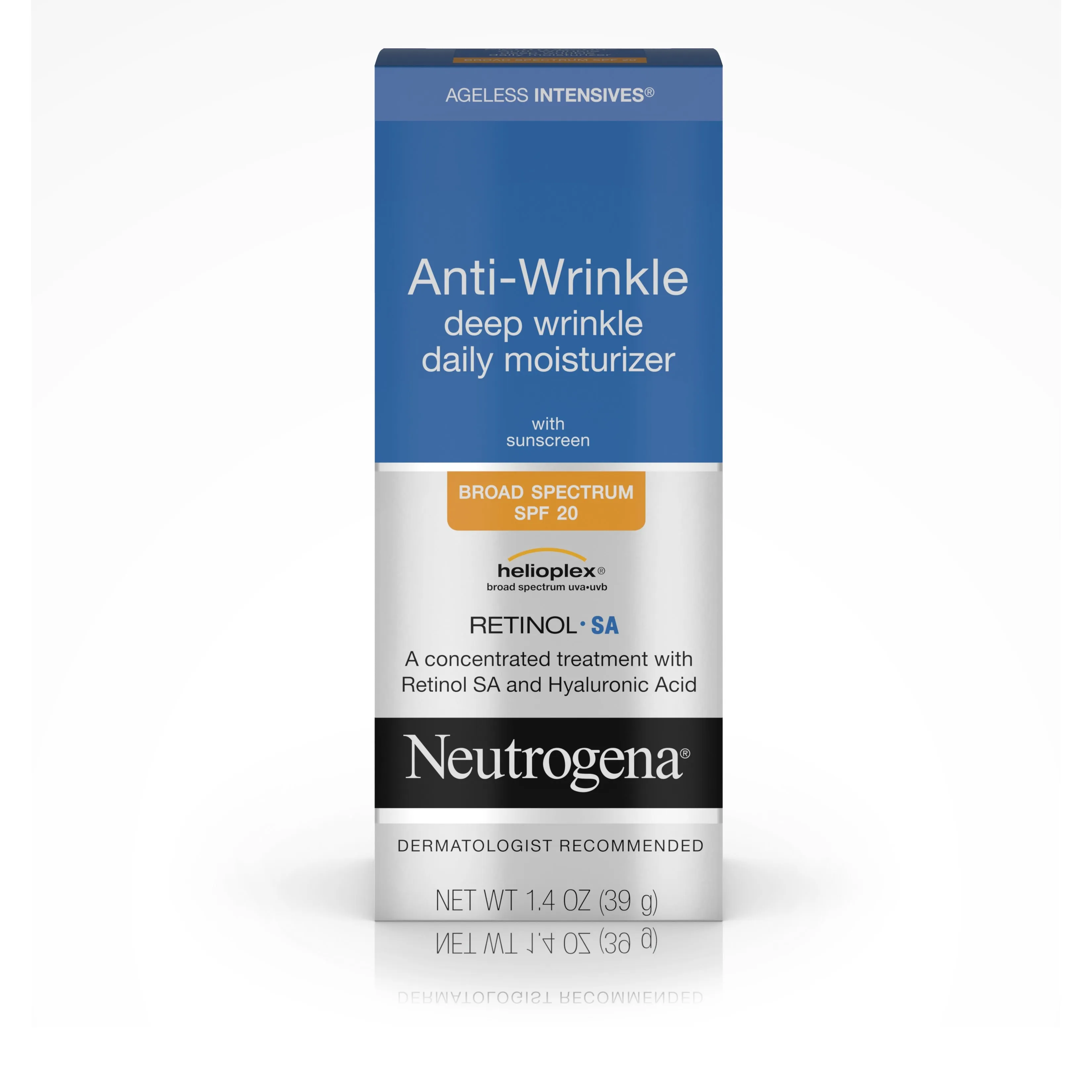 Neutrogena Ageless Intensives Anti-Wrinkle Deep Wrinkle Daily Moisturizer with Broad Spectrum SPF