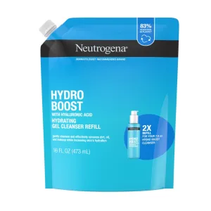 Neutrogena Hydro Boost Cleansing Gel, Refill Pouch