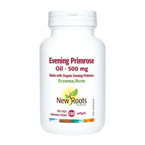 New Roots Evening Primrose Oil 500 mg (180 Softgels)