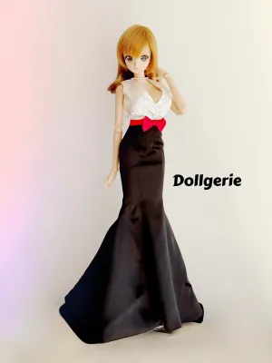 New Year Black&White Evening Gown for SmD XL