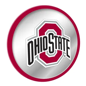 Ohio State Buckeyes: Modern Disc Mirrored Wall Sign