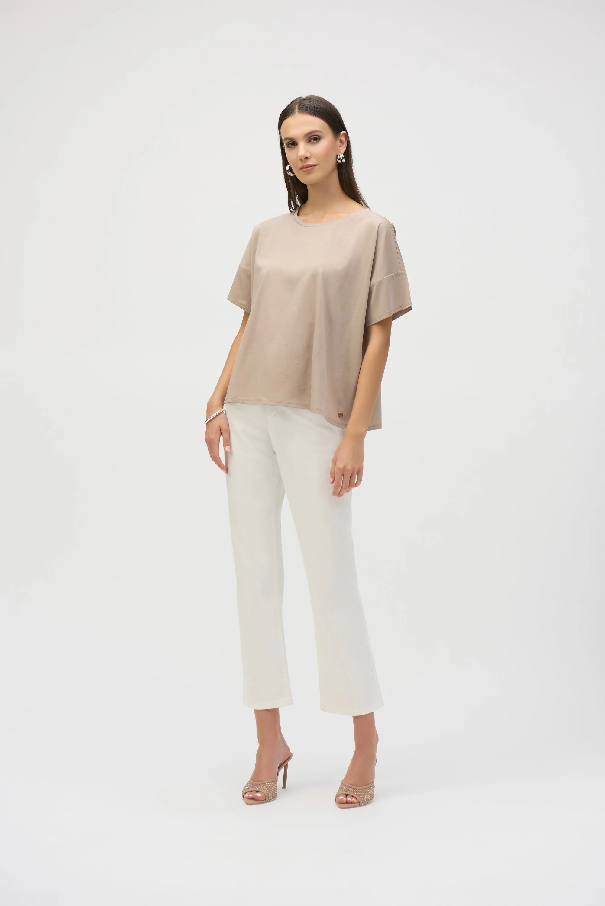 Organic cotton crew neck Joseph Ribkoff