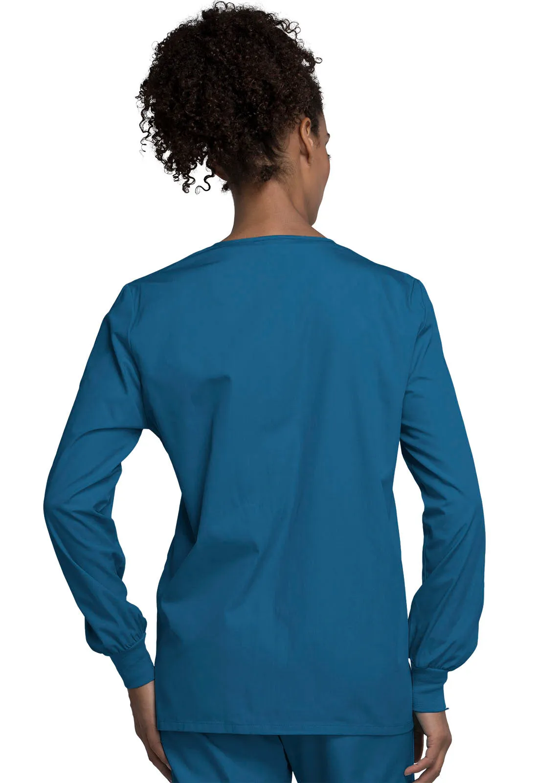 Originals 4350 Snap Front Warm-Up Jacket Caribbean Blue