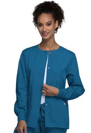 Originals 4350 Snap Front Warm-Up Jacket Caribbean Blue