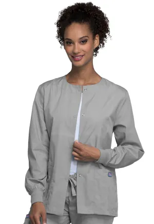 Originals 4350 Snap Front Warm-Up Jacket Grey