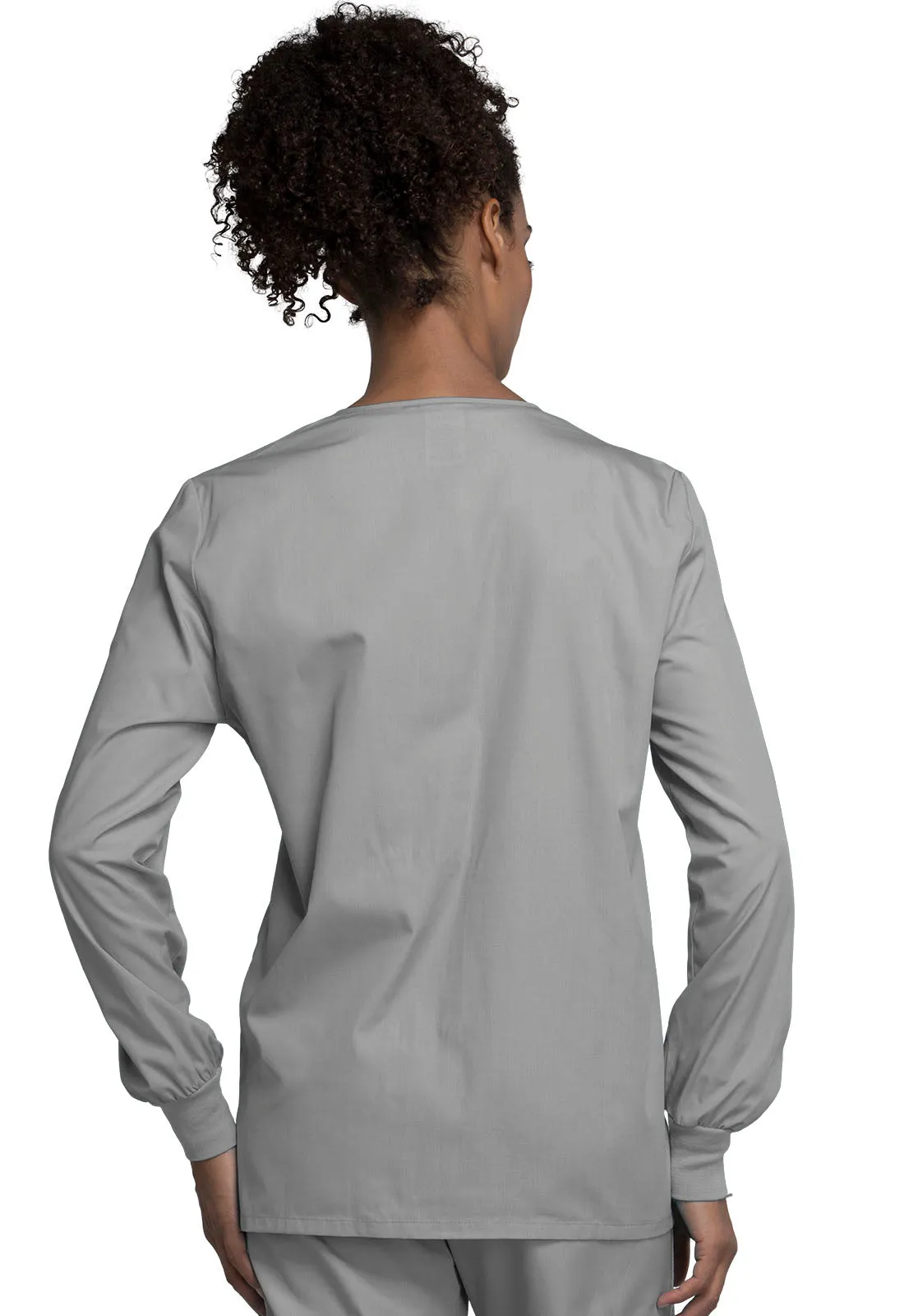 Originals 4350 Snap Front Warm-Up Jacket Grey