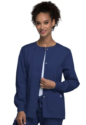 Originals 4350 Snap Front Warm-Up Jacket Navy