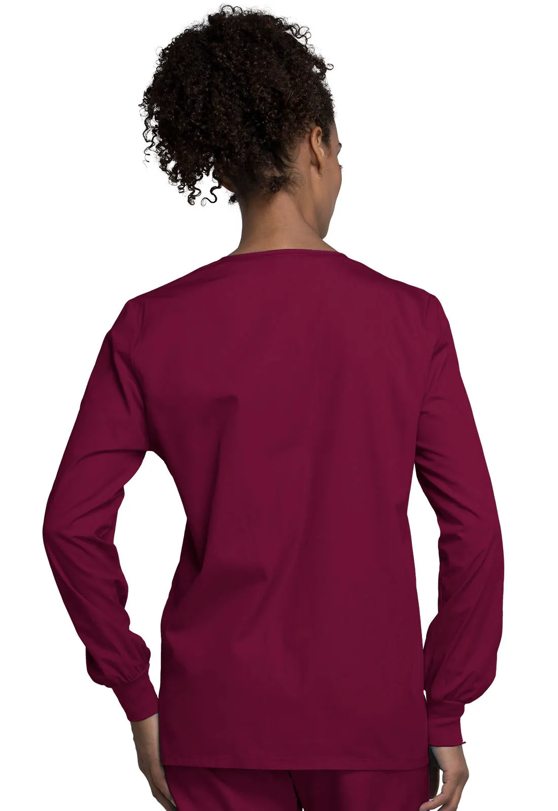 Originals 4350 Snap Front Warm-Up Jacket Wine