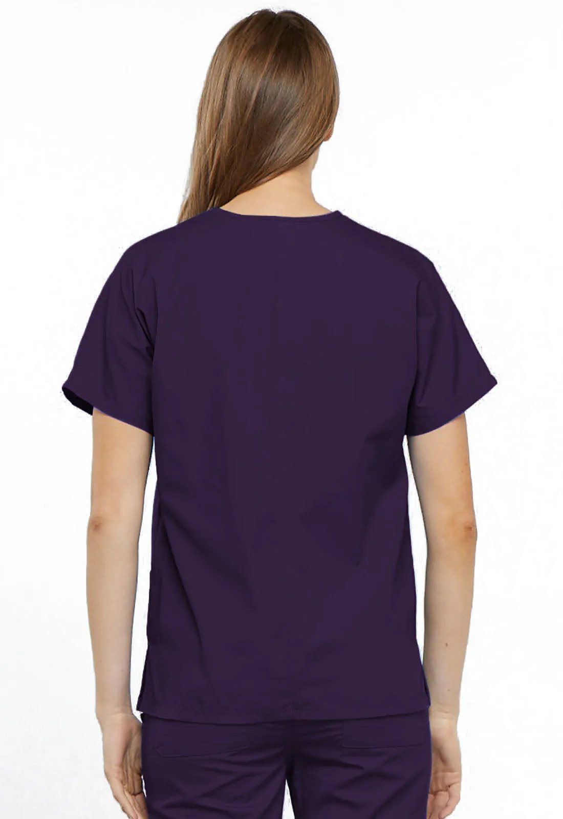 Originals 4700 V-Neck Top Eggplant