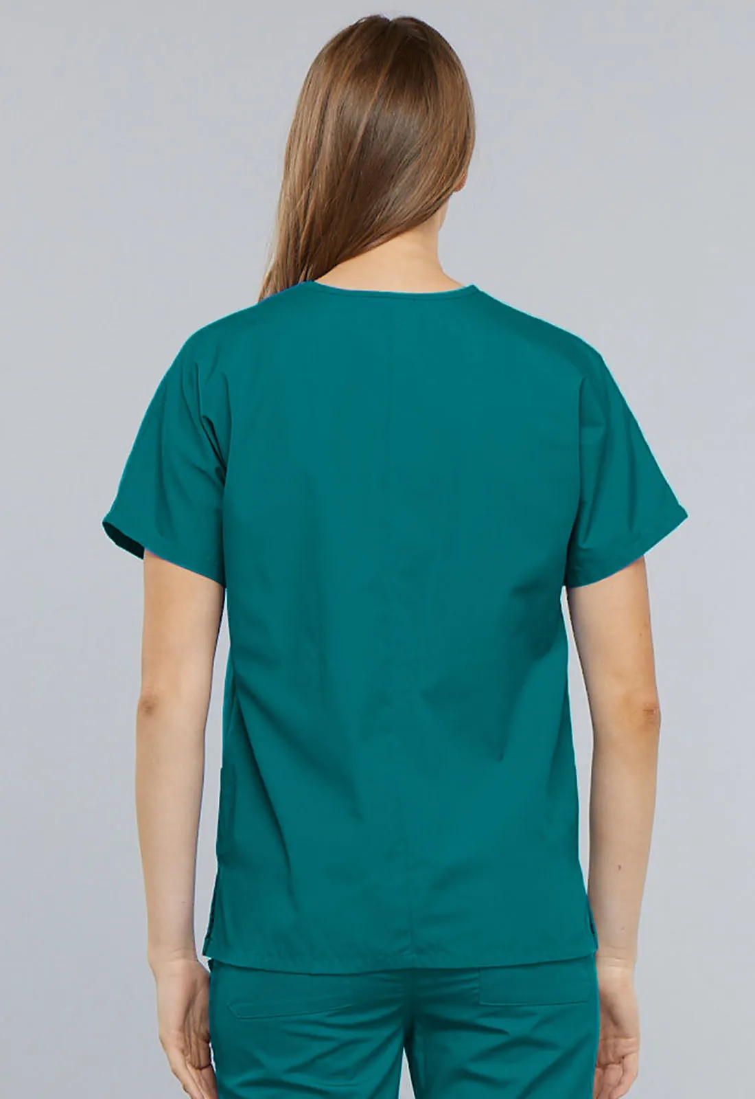Originals 4700 V-Neck Top Teal Blue