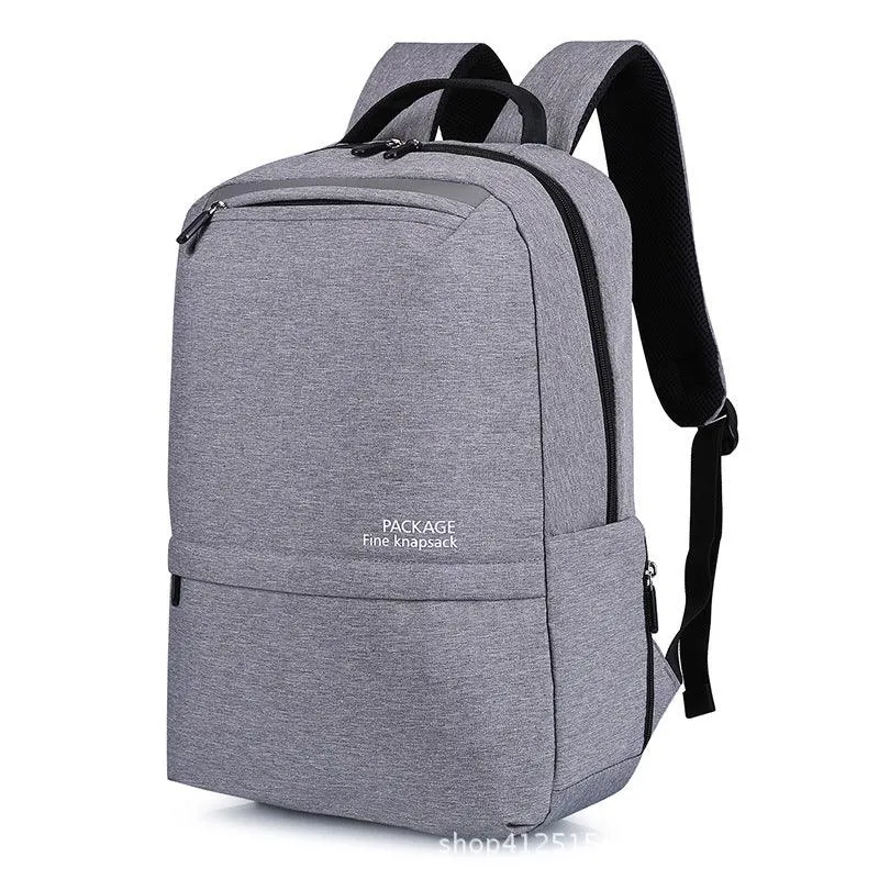 Package Fine KnapSack Canvas Portable Bag- Ash