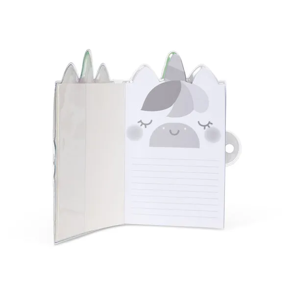 Pango Unicorn Glitter Locking Diary